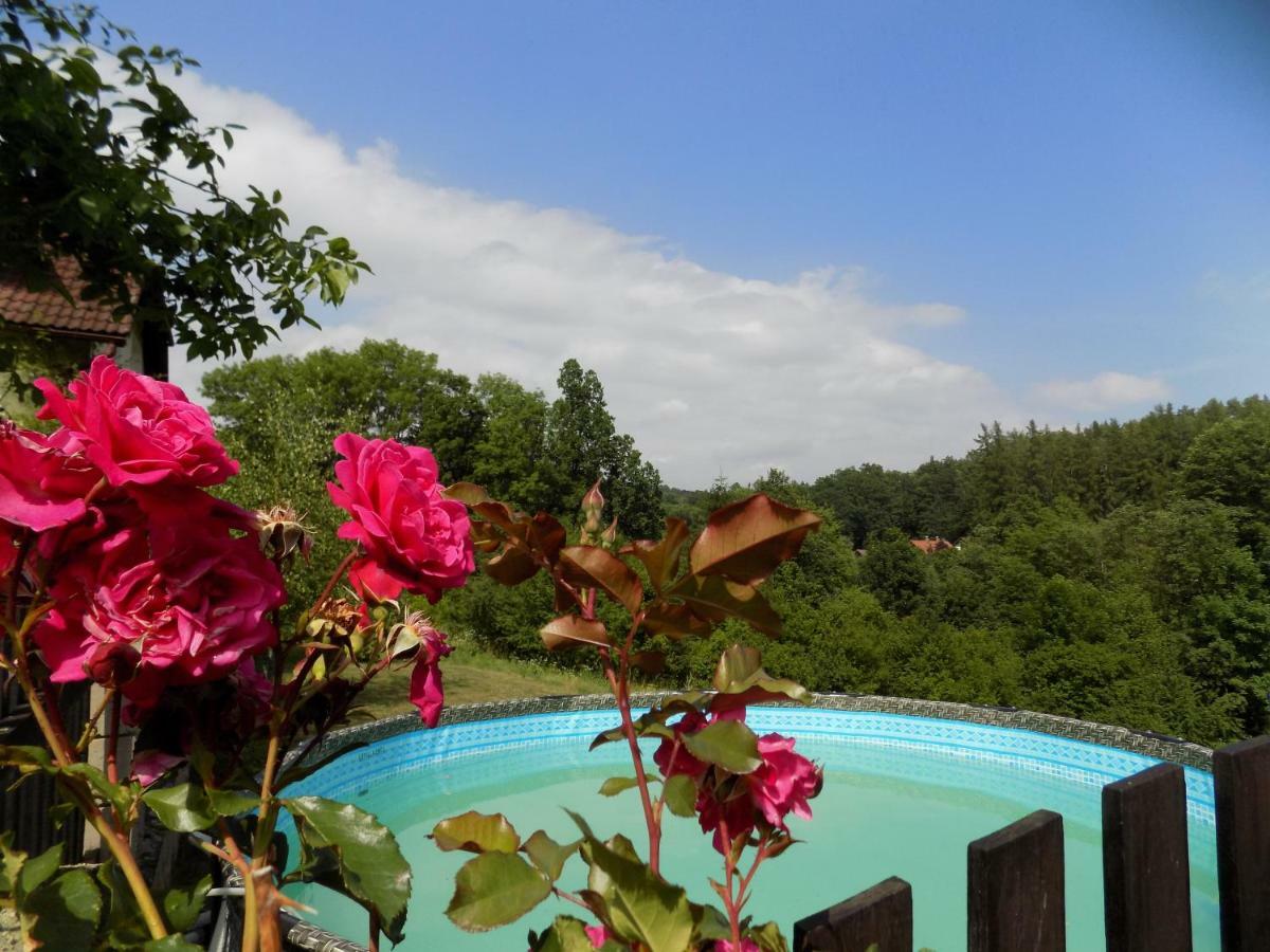 Apartament Landhaus Florian Rovensko pod Troskami Zewnętrze zdjęcie